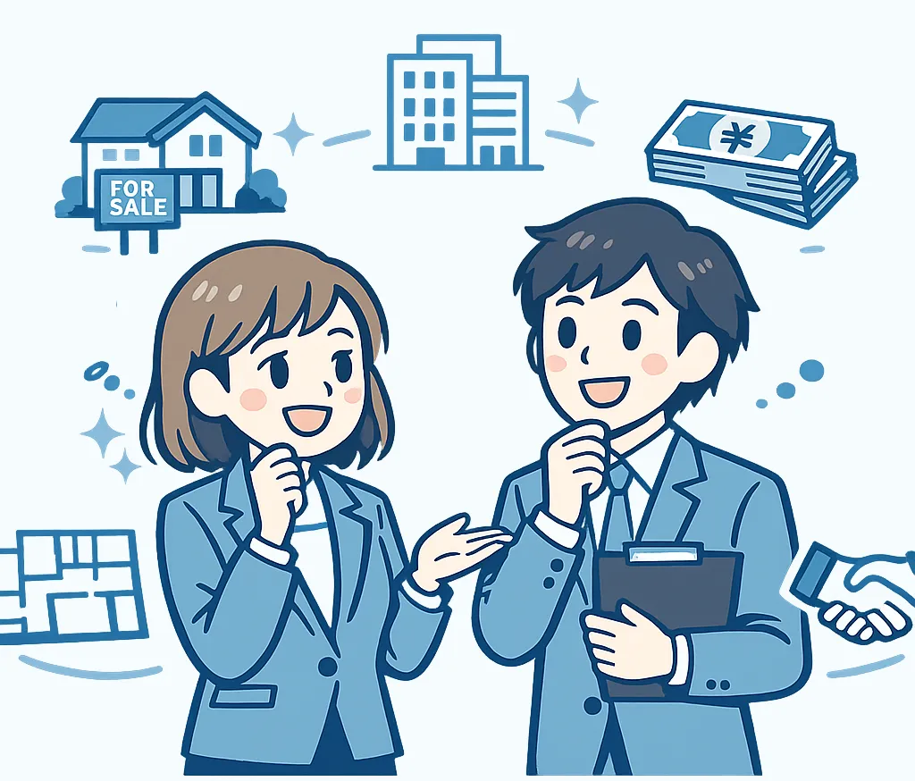 不動産業界の話が通じる講師